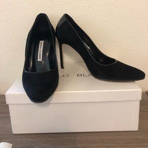Black Manolo Blahnik Heels